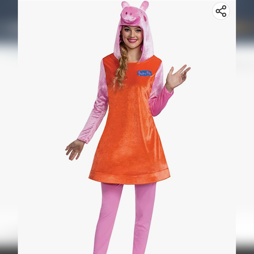 Mummy Pig (Peppa Official) Adult Costume